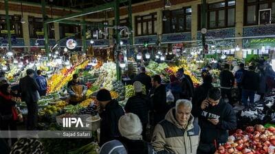  گزرش تصویری / خرید شب یلدا در تهران