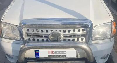 حراج وانت کاپرا تک کابین 92 رنگ خاکستری (شرکت ملت)