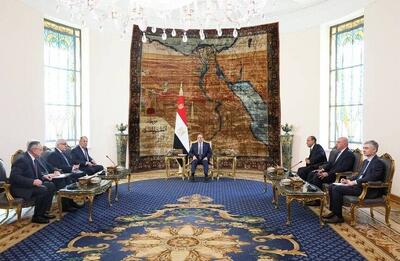  همکاری راهبردی و نیروگاه هسته‌ای الضبعه؛ محورهای دیدار وزیر خارجه روسیه و رئیس جمهور مصر