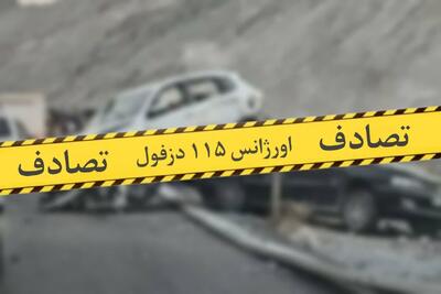  تصادف در جاده حمزه دزفول هفت مصدوم برجا گذاشت