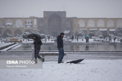  تمام محورهای اصلی استان اصفهان باز است / پایان سامانه بارشی و فعالیت عادی مدارس از فردا