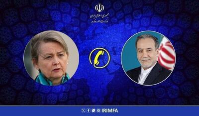  تماس تلفنی وزیر امور خارجه انگلیس با عراقچی