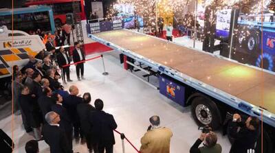 رونمایی از تریلر نسل جدید ایران‌کاوه سایپا در نمایشگاه حمل‌ونقل مشهد - مردم سالاری آنلاین