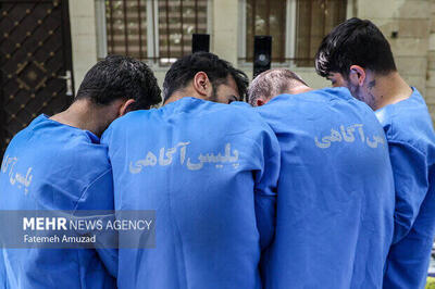 ضربه قاطع پلیس به اراذل مسلح در پیروزی تهران +فیلم