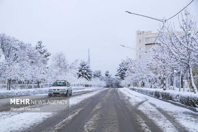  داداشی: بارش برف و یخبندان تا صبح دوشنبه ادامه دارد