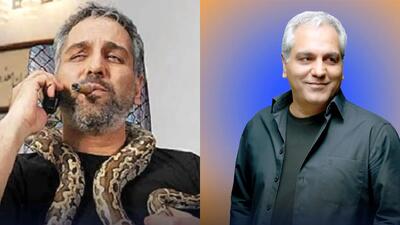  مار پیتون دو متری مهران مدیری؛ ۱۹ سال زندگی با آرمیتا!