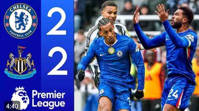 ویدیو| خلاصه بازی نیوکاسل ۲ - چلسی ۲/ فرار آبی‌ها از شکست - پارس فوتبال
