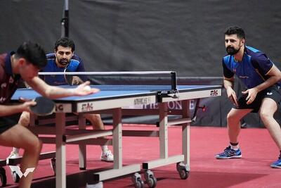 پیروزی تیم های برادران عالمیان در لیگ تنیس روی میز فرانسه - پارس فوتبال