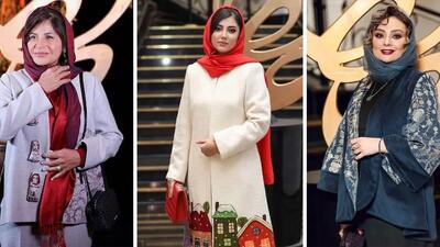 عکس ها / پر سرو صداترین تیپ و استایل های خانم بازیگران در جشن حافظ / از نازنین بیاتی تا نفیسه روشن و الیکا عبدالرزاقی ...از یکتا ناصر تا شیلا خداداد و ...