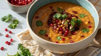  طرز تهیه سوپ انار خوشمزه مخصوص شب یلدا + عکس مراحل تهیه