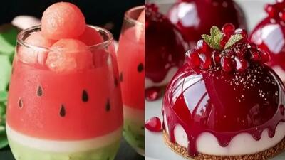  تزئین ژله شب یلدا: 44 روش خاص و خلاقانه در سال 1404