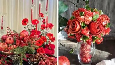 تزئین انار شب یلدا: جدیدترین ایده‌ های جذاب برای شب چله