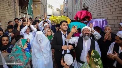  تصاویر آیین زیبای «غم‌ به‌ در»؛ میراث فرهنگی ایران