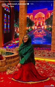  عکس بازیگر یلدا پوش در تلویزیون