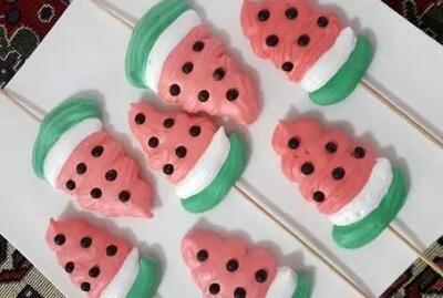  طرز تهیه شیرینی مرنگ پفکی برای شب یلدا