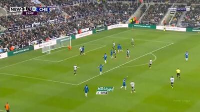 گل دوم نیوکاسل به چلسی را ببینید + ویدیو