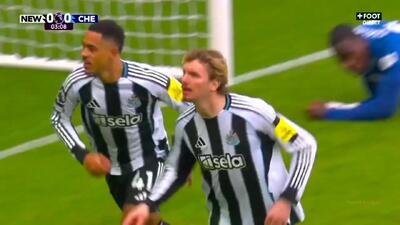 گل اول نیوکاسل به چلسی را ببینید + ویدیو