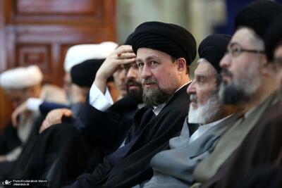 برادران خمینی و مسعود پزشکیان در یک قاب