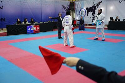 معرفی نفرات برتر مسابقات کاراته قهرمانی کشور بانوان