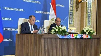  لاوروف: روسیه و آفریقا نیازی به ابراز تاسف از تحریم‌های غرب نمی‌بینند؛ در عوض، آنها بر همکاری تمرکز دارند
