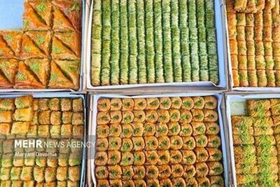 میانگین قیمت شیرینی خشک و تر  در شب یلدا چقدر است؟