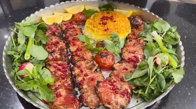  طرز تهیه جوجه کباب با سس زرشک