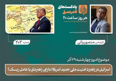 پادکست | اسرائیل در راهبرد امنیت ملی جدید آمریکا؛ دارایی راهبردی یا عامل ریسک؟ - تسنیم