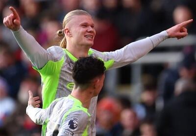 برد قاطع منچسترسیتی با بریس هالند - تسنیم