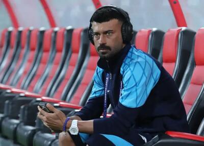 حضور کوتاه وپرسروصدا رامین درجمع بزرگان استقلال