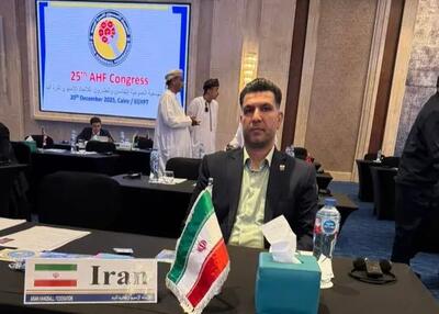 کرسی کلیدی هندبال، پاکدل نایب رئیس آسیا شد