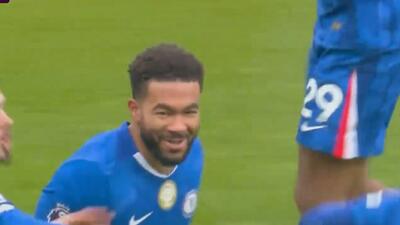 سوپر گل جیمز؛ گل اول چلسی به نیوکسل (جیمز)