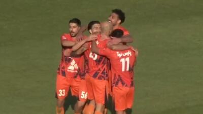 گل اول سایپا به هوادار توسط محرابی زاده