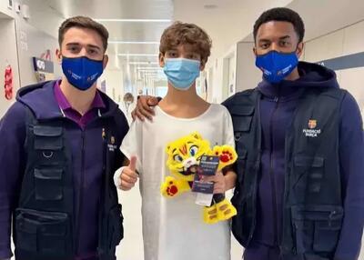 حرکت تحسین‌برانگیز ستاره‌های بارسلونا