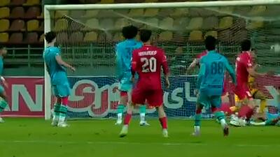 گل اول فولاد به چادرملو توسط سلیمانی اصل