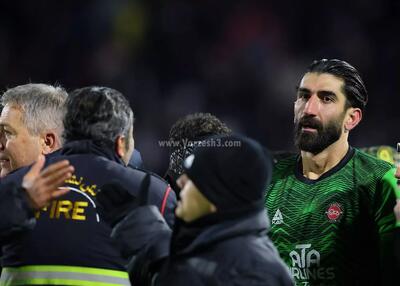 بیرانوند این تیم را از آب و گل در آورد! (عکس)