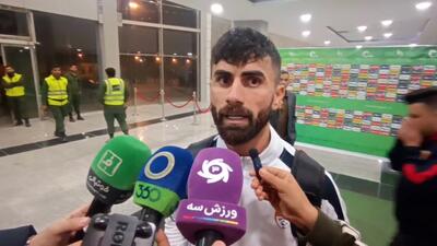 اسد بیگی : بعد از چند هفته سخت توانستیم ببریم