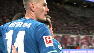 گل اول بایرلورکوزن به لایپزیش توسط تریر