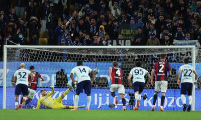 بولونیا (۳) ۱-۱ (۲) اینتر/ حذف نراتزوری در ضربات پنالتی+ فیلم