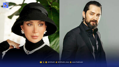  سلیقه خاص مینا مختاری، در چیدمان سفره یلدای کافه بهرام رادان!/چقدر خوش سلیقه!