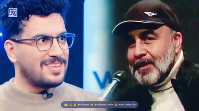  شوخی رضا عطاران با امیرحسین قیاسی در جشن حافظ/ ویدئو