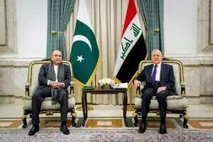 تأکید رؤسای جمهور عراق و پاکستان بر تقویت روابط