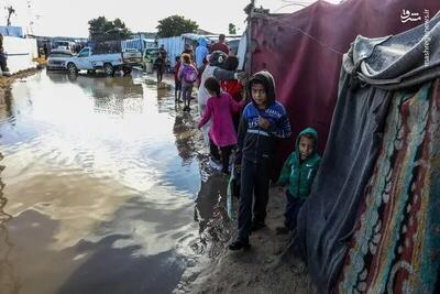 اوضاع فاجعه بار غزه در فصل سرما