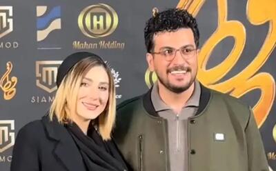 بوسه عاشقانه امیرحسین قیاسی بر پیشانی همسرش وایرال شد