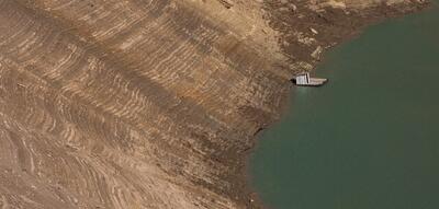 ذخیره سد کرج به کمتر از ۴ درصد رسید