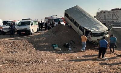 جزئیات حادثه مینی‌بوس دانش‌آموزان در گرمسار