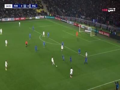 گل اول پاری سن ژرمن به فونتنی توسط دوئه