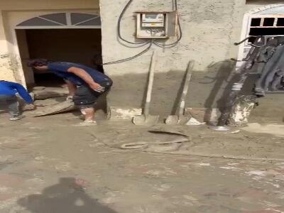 تصاویری از سیل‌زدگان شرق هرمزگان
