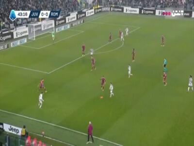 گل اول یوونتوس به آاس رم توسط کونسیسائو