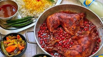  خورشت آلو مازندرانی