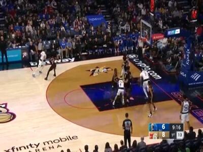 خلاصه بسکتبال فیلادلفیا سیکسرز - دالاس ماوریکس